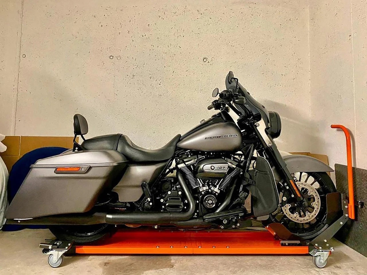 š„Shopping Frenzyš„Motorcycle Dolly Mover with wheel chock