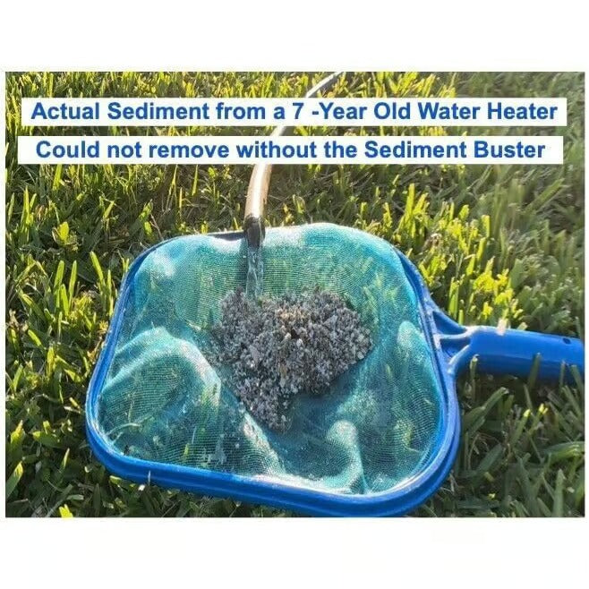 Water Heater Cleaning and Flushing Enhancer – Patented Sediment & Pressure Booster
